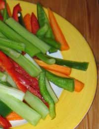 Healthy Snacks Fruit Vegetables Children