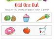 Odd One Out Food Puzzle